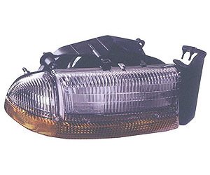 RH H.L. ASSY COMBINATION TYPE C W/ PARK/SIG LAMP DAKOTA 98-04 DURANGO 08 /18/97-03