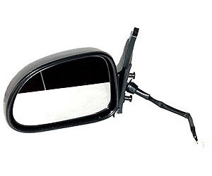 LH DOOR MIRROR PWR NON-HTD TEXT BLK NON-FLDG 5x7 DAKOTA 97-00 DURANGO 98-0 0