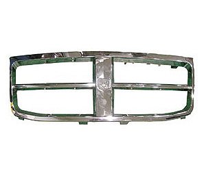 GRILLE MAT BLK W/ CHR FRAME DURANGO 07-10
