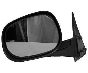 LH DOOR MIRROR MAN NON-HTD TEXT BLK FLDG W/O TOW 6x9 OLD STYLE DODGE P/U R1 500 98-01 R2500/3500 98-02