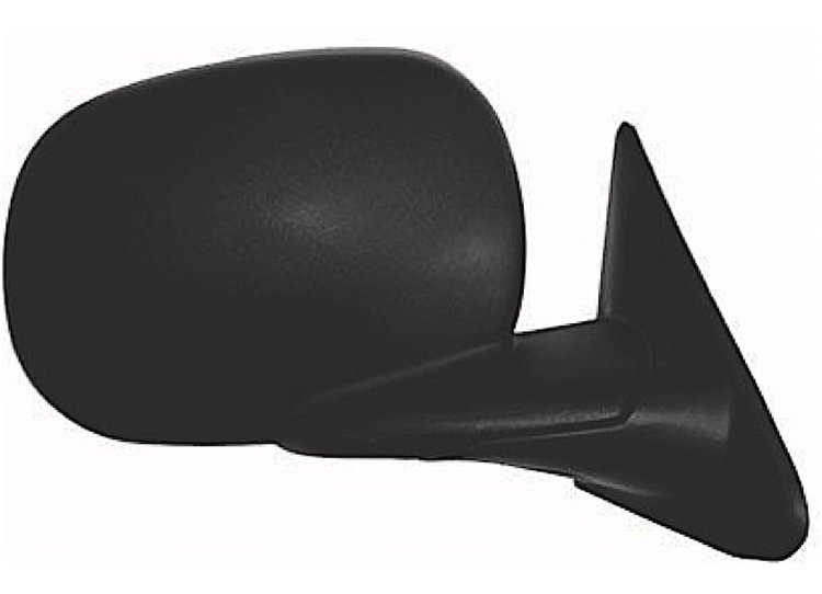RH DOOR MIRROR MAN NON-HTD TEXT BLK FLDG W/O TOW 6x9 OLD STYLE DODGE P/U R1 500 98-01 R2500/3500 98-02