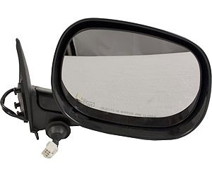 RH DOOR MIRROR PWR HTD TEXT BLK FLDG W/O TOW 6X9 OLD STYLE DODGE P/U R1500 98-01 R2500/3500 98-02