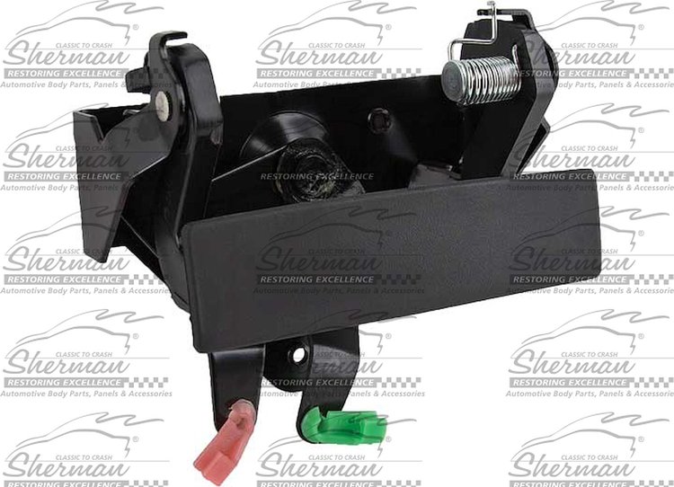 TAILGATE HDL UNIV BLK OLD STYLE DODGE P/U R1500 94-01 R2500/3500 94-02