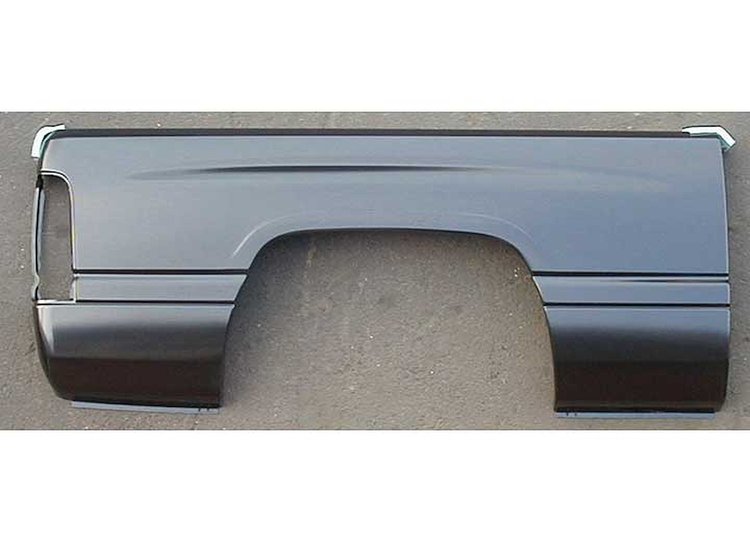 RH BOXSIDE SKIN W/ SINGLE RR WHEEL 6 FT BOX OLD STYLE DODGE P/U R1500 94-01 R2500/3500 94-02