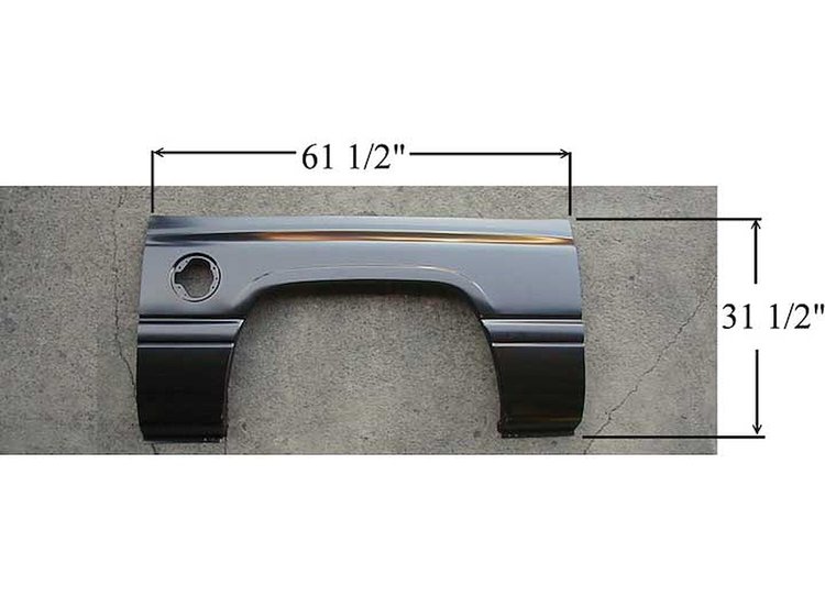 SHE330-59AL Truck Bed Panel for 1994-2001 Dodge Ram 1500, 1994-2002 Dodge Ram 2500/3500