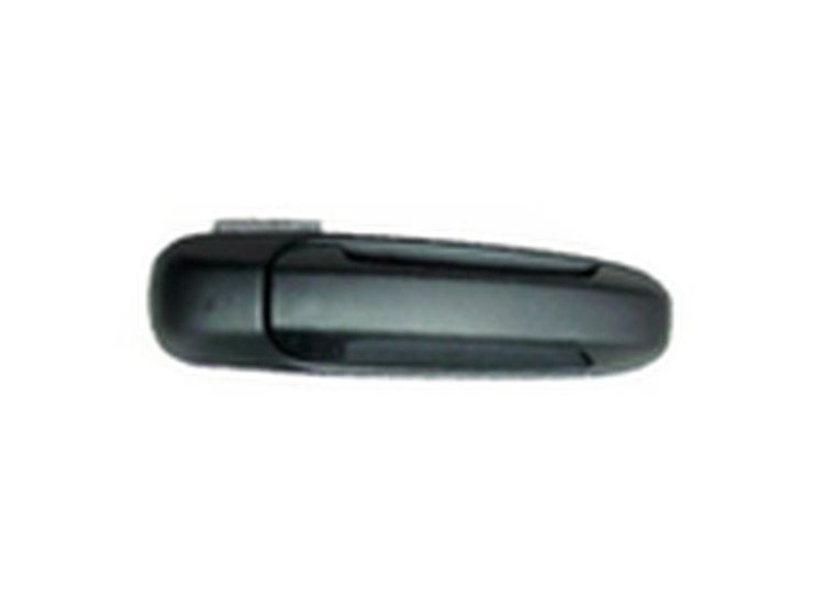 RH FT OUTR DR HDL TEXT BLK W/ KEY HOLE DODGE P/U 02-09 DAKOTA 05-10