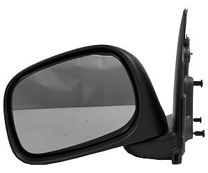 LH DOOR MIRROR MAN NON-HTD TEXT BLK FLDG W/O TOW DODGE P/U 02-09