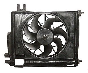 CON COOLING FAN ASSY BLADE/SHROUD/MOTOR EXC 8.0L ENG DODGE P/U 02-09