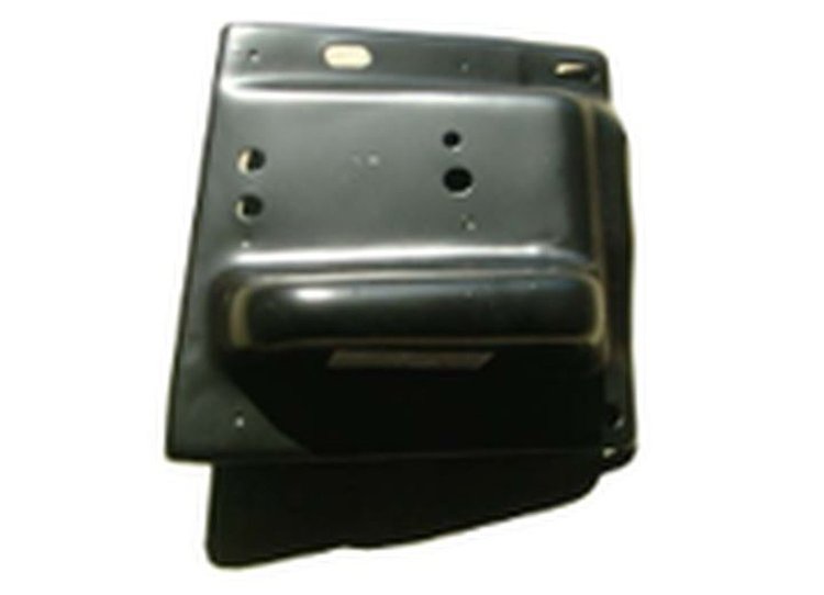 LH FT BUMPER BRKT TO FRAME W/O TOW HOOKS DODGE P/U R1500 02-05
