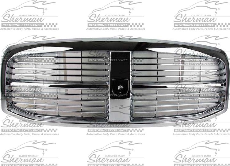 GRILLE CHR DODGE P/U 06-09
