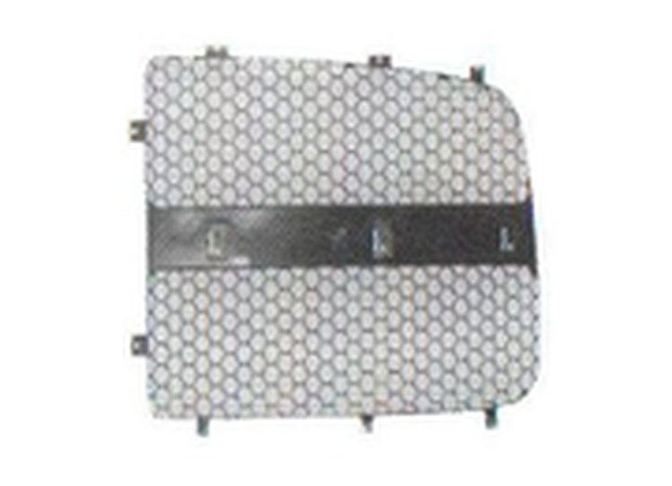 LH GRILLE INSERT MAT GRY DODGE P/U 02-05