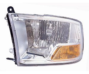 LH H.L. COMBINATION TYPE W/O QUAD LAMPS DODGE R1500 P/U 09-11