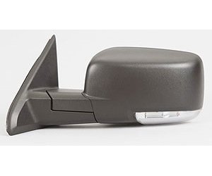 LH DR MIRROR PWR HEATED TEXT BLK FLDG W/ SIGNAL DODGE R1500 P/U 09-10