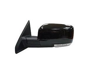 LH DR MIRROR P PWR HEATED FLDG W/ SIGNAL PUDDDLE LAMP DODGE R1500 P/U 09- 10