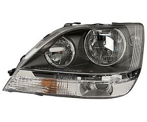 LH H.L. COMBINATION TYPE W/ LAMP PLATE W/O HID LEXUS RX300 99-00