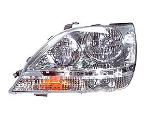 LH H.L. COMBINATION TYPE W/ LAMP PLATE W/O HID LEXUS RX300 01-03
