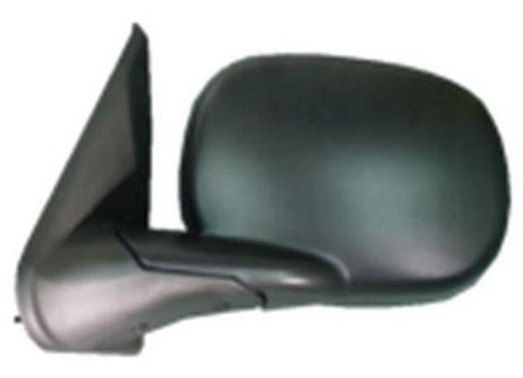 LH DOOR MIRROR MAN NON-HTD TEXT BLK FLDG DODGE VAN 98-03