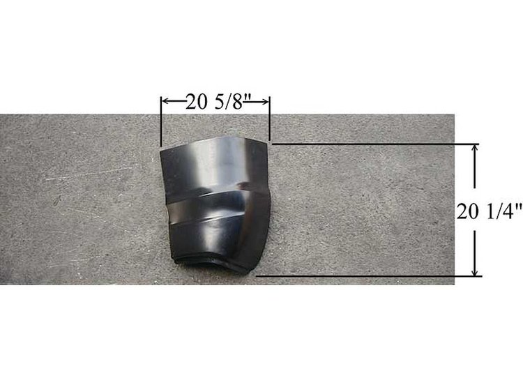 RH T.L. PNL DODGE/PLYMOUTH VAN 71-77 FILL IN LH GAS HOLE FOR 78-93
