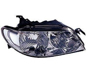 RH H.L. LENS BODY ASSY W/ ALUM BEZEL PROTEGE 5 H-BACK 02-03