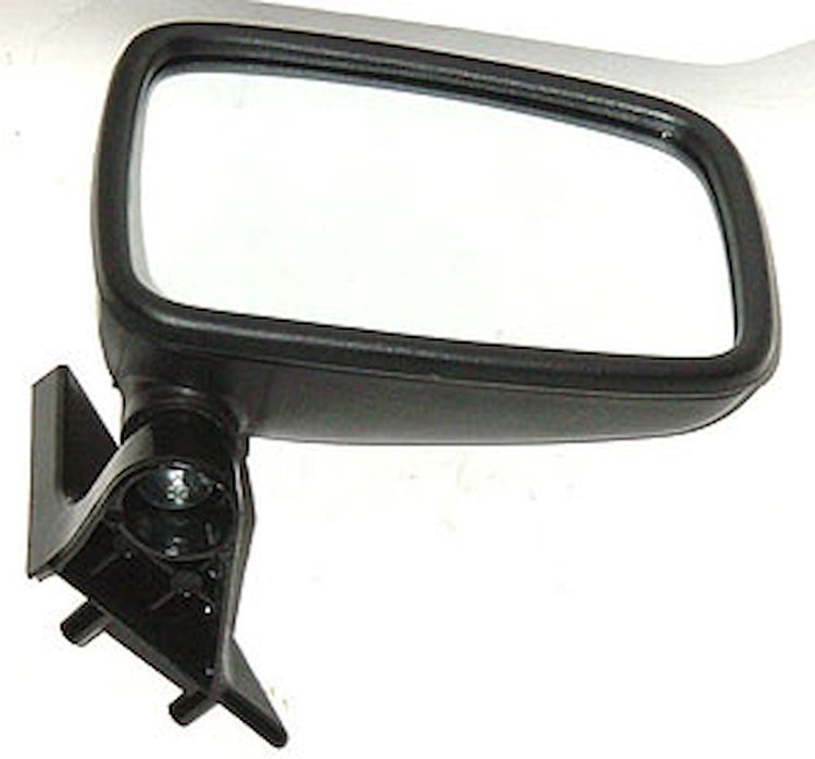 RH DOOR MIRROR MAN NON-HTD TEXT BLK FLDG MAZDA P/U 86-93