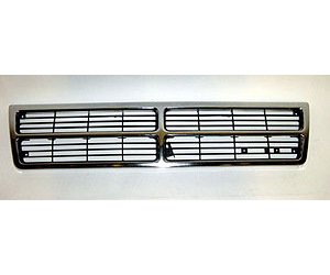 GRILLE CHR/BLK CARAVAN 91-95