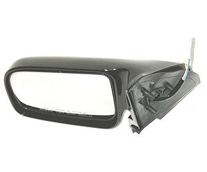 LH DOOR MIRROR PWR NON-HTD GLOSS BLK NON-FLDG MAZDA MPV 89-98