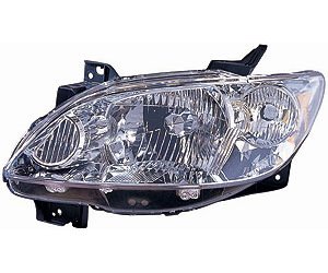 LH H.L. COMBINATION TYPE W/O ROCKER MLDG MPV 04-06