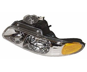 LH H.L. ASSY COMBINATION TYPE W/ QUAD LAMPS CARAVAN/VOYAGER/TOWN COUNTRY 96 -99