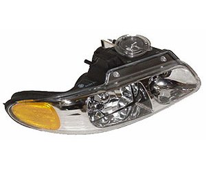 RH H.L. ASSY COMBINATION TYPE W/ QUAD LAMPS CARAVAN/VOYAGER/TOWN COUNTRY 96 -99
