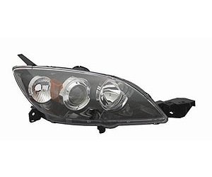 RH H.L. COMBINATION TYPE HALOGEN MAZDA3 H-BACK 04-09