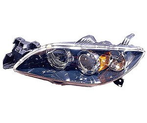 LH H.L. COMBINATION TYPE HALOGEN MAZDA3 SDN 04-09