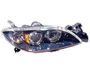 RH H.L. COMBINATION TYPE HALOGEN MAZDA3 SDN 04-09