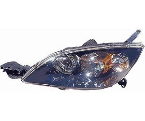 LH H.L. COMBINATION TYPE W/ HID MAZDA3 H-BACK 04-09