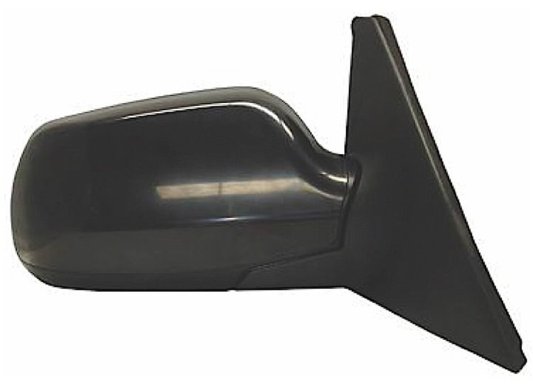 RH DOOR MIRROR PWR HTD SMOOTH BLK P NON-FLDG MAZDA3 04-09