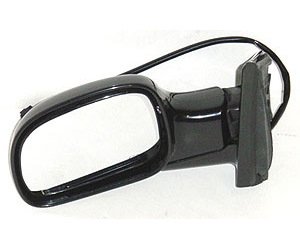 LH DOOR MIRROR PWR HTD GLOSS BLK FLDG W/O MEM W/O AUTO DIMMER CARAVAN/V OYAGER/TOWN COUNTRY 01-07