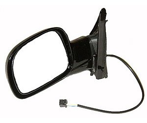 LH DOOR MIRROR PWR NON-HTD GLOSS BLK FLDG CARAVAN/VOYAGER/TOWN COUNTRY 01-0 7