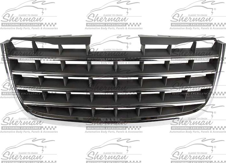 GRILLE W/ CHR CENTER TOWN COUNTRY 08-10