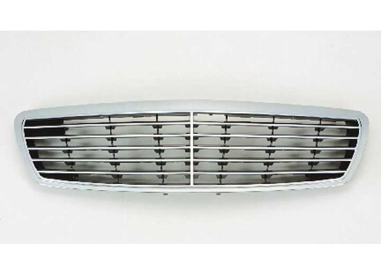 GRILLE CHR/BLK W/O PROXIMITY CRUISE CONTROL W/ AVANTGARDE PKG MERCEDES-BENZ E-CLASS SDN/WGN 03-06