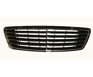 GRILLE CHR/BLK W/O PROXIMITY CRUISE CONTROL MERCEDES BENZ S-CLASS 220 03-06