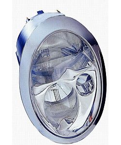 LH H.L. HALOGEN W/O H.L. WASHERS MINI COOPER/COOPER S H/B 02-04