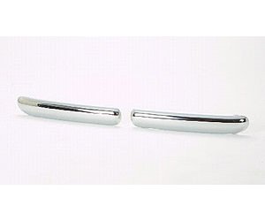 LH FT BUMPER OUTER MLDG CHR MINI COOPER BASE MODEL H/B 02-04