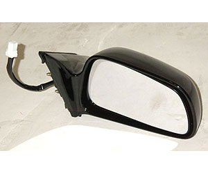 RH DOOR MIRROR PWR HTD GLOSS BLK NON-FLDG GALANT 99-03