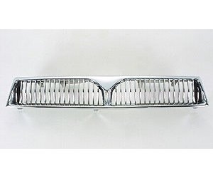 GRILLE CHR/BLK GALANT 99-01