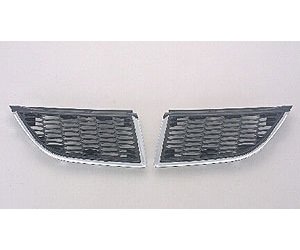 RH GRILLE CHR/SIL GRY GALANT 04-06