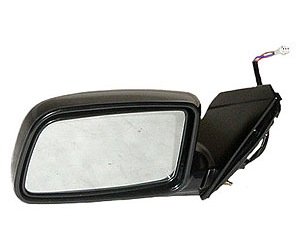 LH DOOR MIRROR PWR NON-HTD GLOSS BLK NON-FLDG LANCER SDN ES 02-07