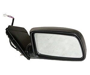 RH DOOR MIRROR PWR NON-HTD GLOSS BLK NON-FLDG LANCER SDN ES 02-07