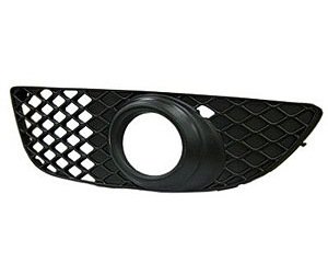 LH FOG LAMP BEZEL MAT BLK W/O TURBO LANCER 08-10