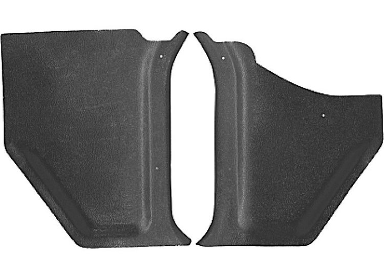 FRT KICK PANELS BLK GALAX