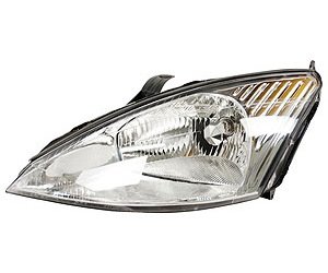 LH H.L. COMBINATION TYPE W/O HID LAMPS W/ CHR BEZEL W/O SVT FOCUS 00-02