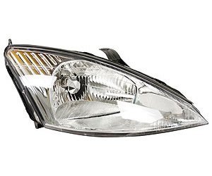 RH H.L. COMBINATION TYPE W/O HID LAMPS W/ CHR BEZEL W/O SVT FOCUS 00-02